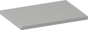 Prídavná polica ku kovovým skriniam, 508 x 400 mm, sivá, 1 ks