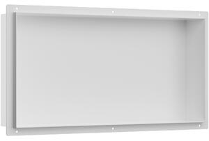 CERANO - Zápustná polička/nika do obkladu - biela matná - 60x30x10 cm