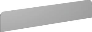 Paraván na stôl PRIMO, 1600 x 18 x 300 mm, sivá