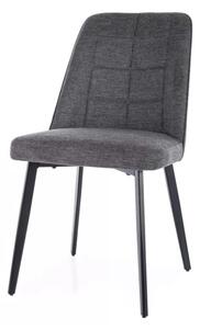 Jedálenská stolička OLDO sivá