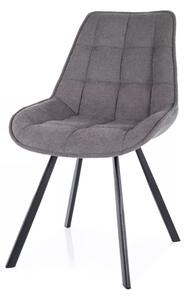 Jedálenská stolička CURSU sivá