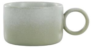 Zelený rustikálny hrnček Valence Dusty Verte - 10 * 7,5 cm / 305 ml - Chic Antique