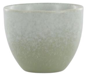 Zelený rustikálny hrnček Valence Dusty Verte - Ø 8,5*7 cm / 185ml - Chic Antique