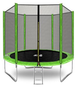 Aga SPORT TOP 250 cm Light Green + ochranná sieť + schodíky