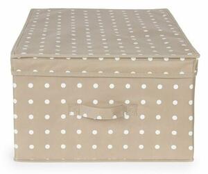 Compactor Skladací úložný kartónový box Rivoli, 40 x 50 x 25 cm, hnedá