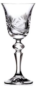 Bohemia Crystal Brúsené poháre na likér Mašľa 60ml (set po 6 ks)