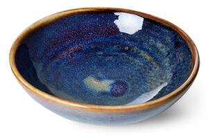Rustikálne modrá porcelánová mištička Chef - Ø 9*3 cm / 50 ml - HKLIVING