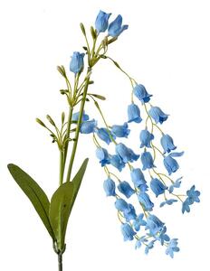 Dekorácia modrá umelá kvetina zvonček Bells Bouquet - 15*6*80 cm - Clayre & Eef