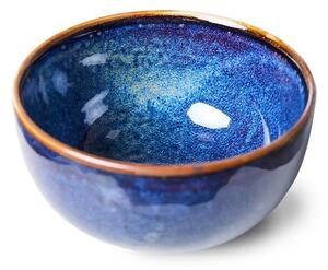 Rustikálne modrá porcelánová miska Chef - Ø 11*6 cm / 260 ml - HKLIVING
