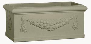 Exteriérový obal na kvetináč Rettangolo Festonato, V 30 cm
