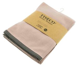 Súprava 3 béžových bavlnených utierok Tiseco Home Studio, 50 × 70 cm