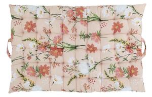 Ružový matrac s kvetmi Aix Quilt Wild Flowers - 60*100 cm - Chic Antique