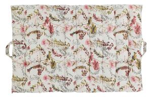 Krémový matrac s kvetmi Aix Quilt Wild Flowers - 60*100 cm - Chic Antique