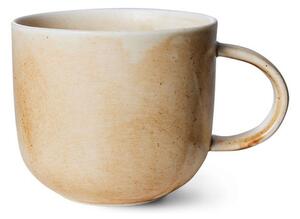 Rustikálne béžový porcelánový hrnček Chef - 12*9*8 cm / 320 ml - HKLIVING