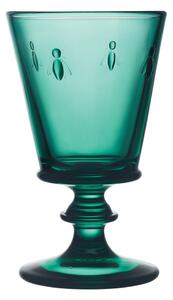 Smaragdovozelený pohár na víno La Rochère Bee, 200 ml