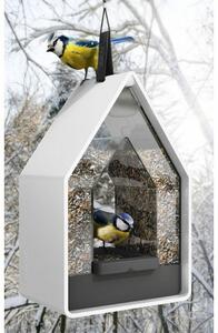 Emsa Kŕmidlo pre vtáčiky so zásobníkom Landhaus biela, 15 x 24 cm