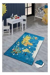 Detský koberec World Map, 200 × 290 cm