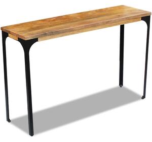 Prístavný stolík z mangového dreva, 120x35x76 cm