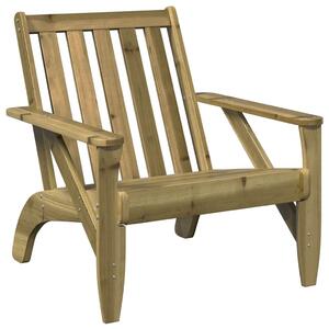 Záhradné stoličky Adirondack 2 ks Impregnované drevo borovica