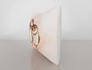 Obliečka na vankúš Vitaus Owls, 43 × 43 cm