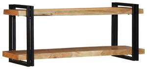 Nástenná polica 110x33x45 cm Akácia z masívneho dreva