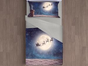 Gipetex Natural Dream 3D talianská obliečka 100% bavlna Christmas night - 220x200 / 2x70x90 cm