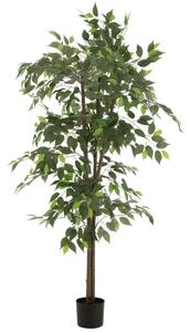 Dekorácia umelá rastlina fikus v kvetináči Ficus Tree - Ø 80*180 cm - J-Line by Jolipa