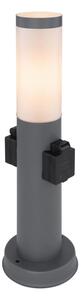 Globo 3158AK - Vonkajšia lampa s 2 zásuvkami BOSTON 1xE27/23W/230V IP44