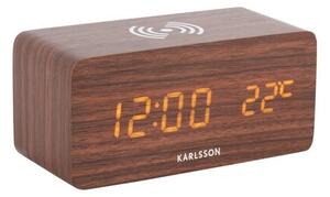 Karlsson 5933DW LED budík/hodiny s nabíjaním 15 cm