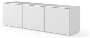 Biela komoda s matnou bielou doskou, 180 x 57 cm Join - TemaHome