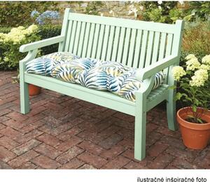 Drevená záhradná lavička s jedinečným dizajnom, neo mint, 150 (k277766)