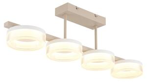 Globo 48046D3 LED prisadené stropné svietidlo ZARA | 24W integrovaný LED zdroj | 1600lm | 3000K