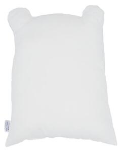 Sivý detský vankúšik s prímesou bavlny Mike & Co. NEW YORK Pillow Toy Panda, 25 x 36 cm