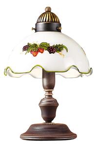 Kolarz 731.73.113 - Stolná lampa NONNA 1xE27/75W/230V vínová/jahodová