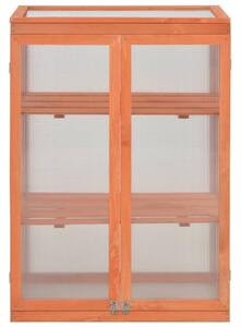 Skleník, drevo 75x47x109 cm