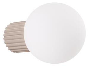 Taupe nástenné svietidlo Orbital – Sollux