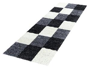 Čierno-biely behúň 80x250 cm Life – Ayyildiz Carpets