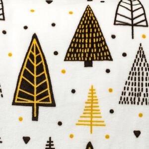 4Home Vianočné obliečky mikroflanel Nordic Tree, 140 x 220 cm, 70 x 90 cm