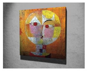 Nástenná reprodukcia na plátne Paul Klee, 45 × 45 cm