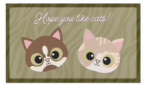 Rohožka 40x70 cm Hope You Like Cats – Artsy Doormats