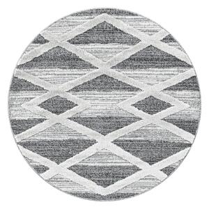 Sivý okrúhly koberec ø 120 cm Pisa – Ayyildiz Carpets