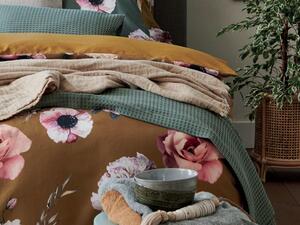 Vandyck Luxusný prehoz na posteľ Home Piqué waffle Earth green - 160x250 cm