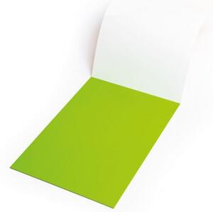 Popisovacie fólie elektrostatické Symbioflipcharts 500x700 mm, zelené
