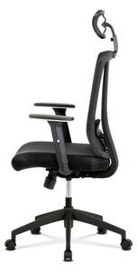 Pekná kancelárska stolička čiernej farby (a-H110 čierna)