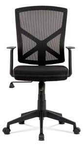 Vkusná kancelárska stolička čiernej farby (a-H102 čierna)