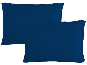 Gipetex Natural Dream Obliečka na vankúš talianskej výroby 100% bavlna - 2 ks tmavo modrá - 2 ks 50x70 cm