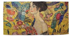 Sablio Uterák Dáma s vejárom - Gustav Klimt - 30x50 cm