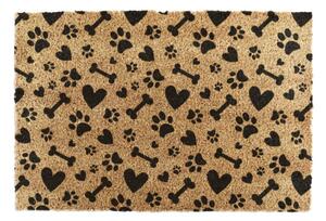 Rohožka z kokosového vlákna 40x60 cm Paws and Bones – Artsy Doormats