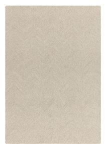 Krémový ručne tkaný koberec s prímesou vlny 160x230 cm Theodore Chevron – Asiatic Carpets