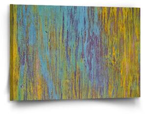 Sablio Obraz Drevená abstrakcia - 90x60 cm